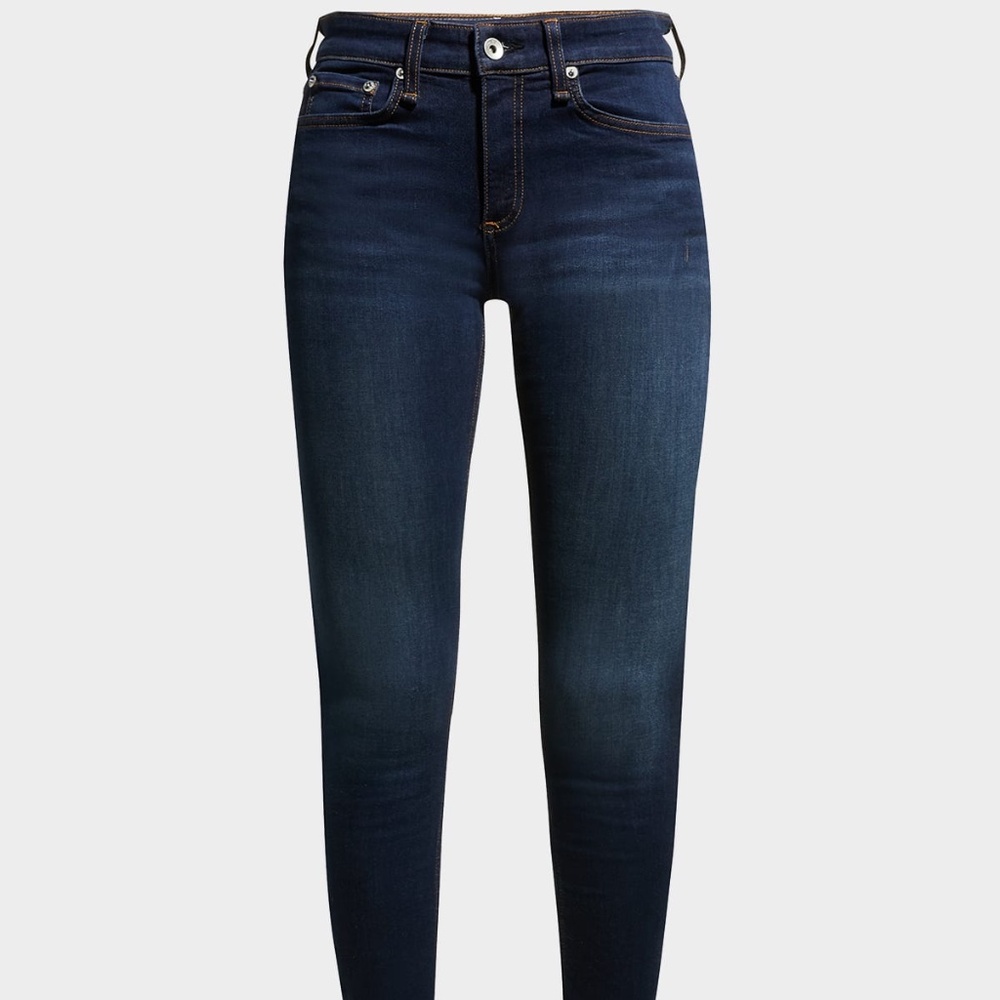 Rag & Bone Cate mid-rise ankle skinny Jeans Size 26 very stretchy